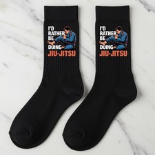 Jiu Jitsu Socks, I'd Rather Be