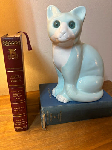 Vintage sia ceramic cat - ceramic,
