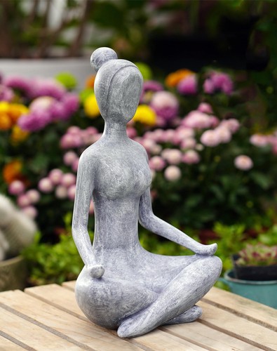 Zen lady garden statue resin - zen,