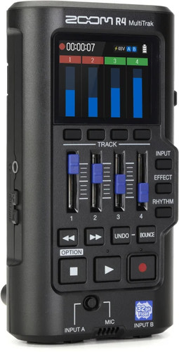 Zoom multitrak recorder - r4, sd