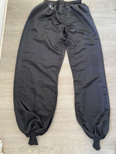 Blitz martial arts fight black satin trousers size 210 approx XXXL