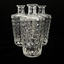 3 x Clear 'Square ' Pattern