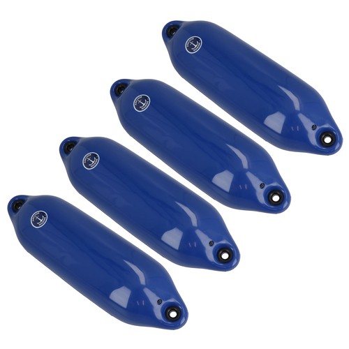 Boat fender blue - anchor, marine