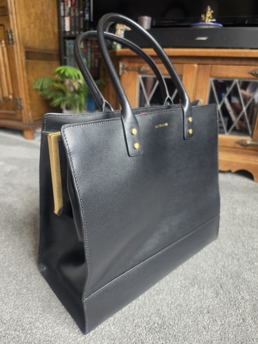 Lulu guinness black leather - lulu,