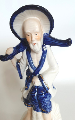 Porcelain figurine by - porcelain,