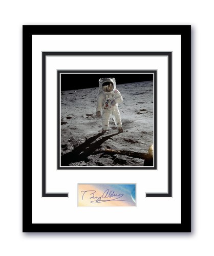 Buzz aldrin autographed signed - buzz,