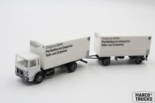 Herpa MAN F8 flatbed/curtain