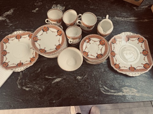 Piece doric china - 34, set