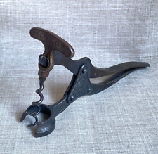 Antique Rare c1850s Lund London Patented Two Piece Lever Corkscrew Bottle Opener