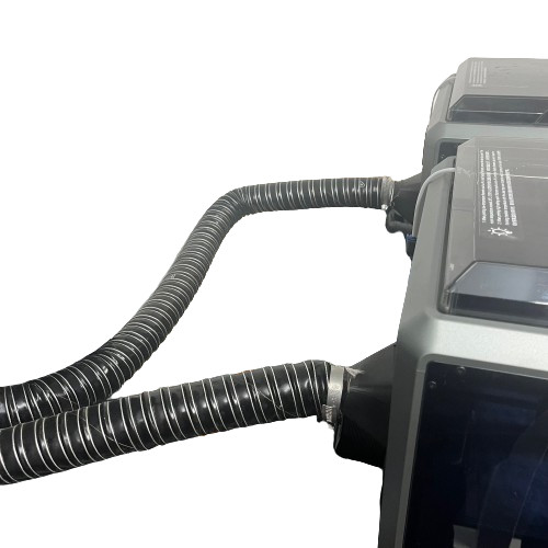 Flexible air ducting for high - air,