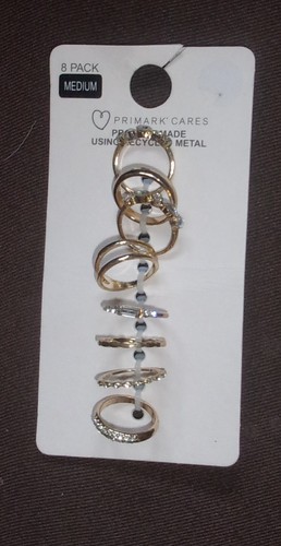 Primark pack rings - 8,