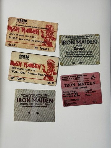 Iron maiden retro - , 1980’s-