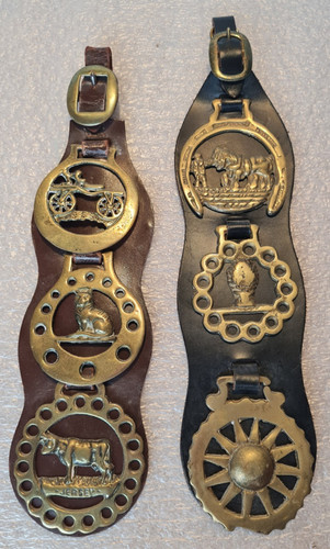 Horse brass medallions - 2,