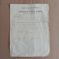 1833 Notary Angelo Dott. Giro Plot Bergantino L259