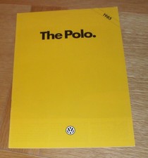 Volkswagen VW Polo Brochure