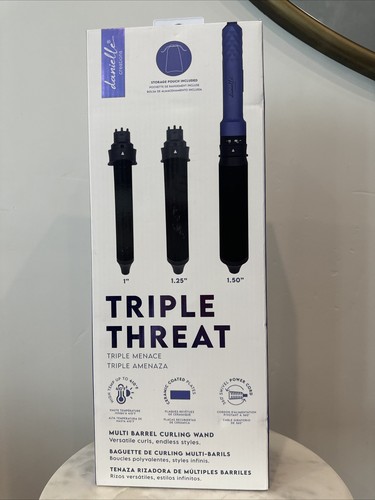 Triple threat ceramic curling - threat,