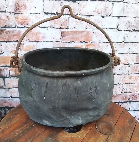 Vintage copper cauldron - ,