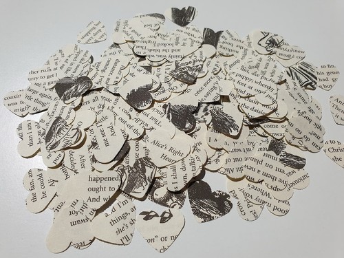 Paddington bear heart confetti - heart,