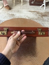 English Made  Brown leather