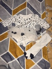 Baby Girl Tutu And Tights Set