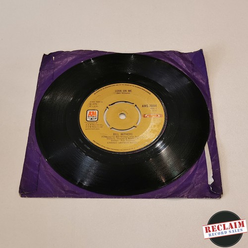 Bill withers lean me 7 - lean, 7"