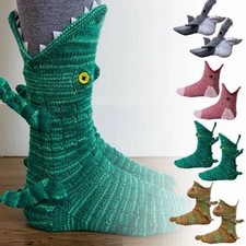 Christmas Knitted Crocodile