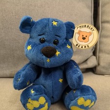 CHUBBLEY BEARS - MOONBEAM - BLUE BEAR - RETIRED WITH  TAGS - MINT CONDITION