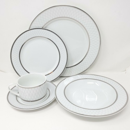 Mikasa dinnerware leo platinum - mikasa,