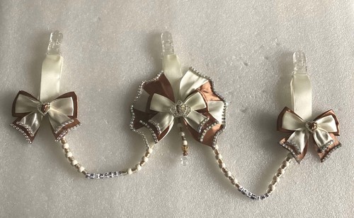 Personalised ivory and brown