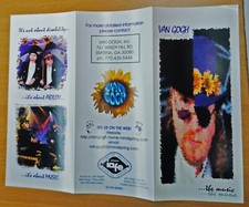 PRINCE Flyer VAN GOGH - The band Van Gogh 1998 6 Sided Booklet #44
