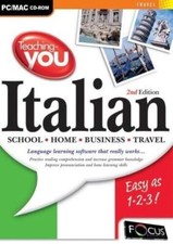 Teaching-you Italian 2nd Edition Windows 98 SE/Me/2000/XP 2005 Free UK P&P