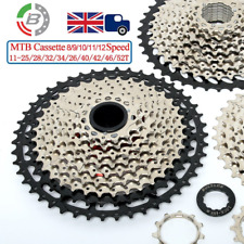 11-36/40/42/46/50T Sprocket MTB Bike Cassette8-12S Derailleur fit Shimano/SRAM