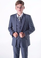 Boys Suits, Grey Boys Wedding