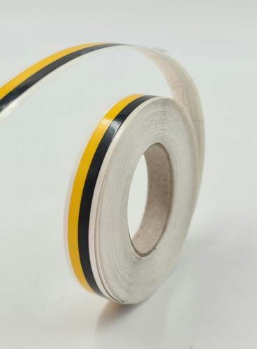 Decorative strips black yellow