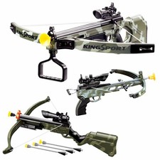 Children Infrared Crossbow Gun Set With Arrows Target Kids Play Archery Toy Gift