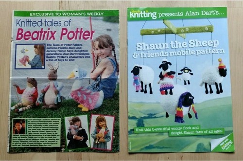 Alan dart toy knitting - alan,
