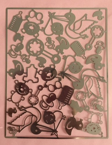 Metal embossing stencil new - metal,