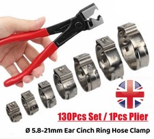 130x single ear hose clamp - 130x,