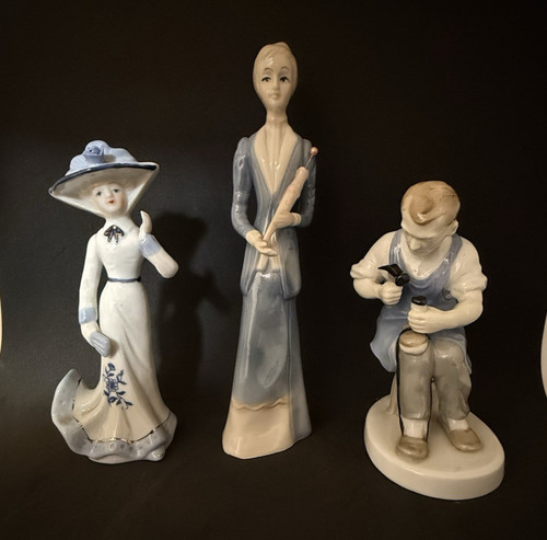 Job lot vintage blue - job,