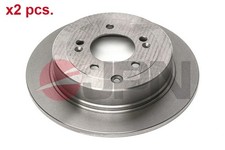 X2 PCS REAR BRAKE DISC ROTOS