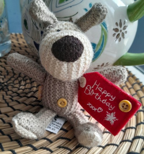 Boofle happy birthday keyring - birthday,