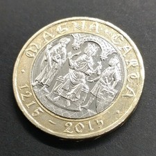 2015 - £2 Coin - Signing of