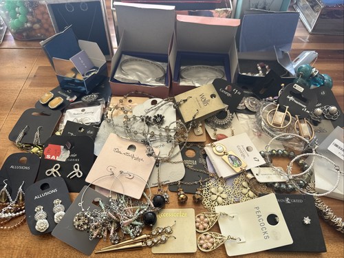 Job lot jewellery - job, jewellery.