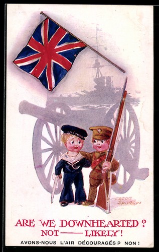 Artist postcard fred spurgin - artist,