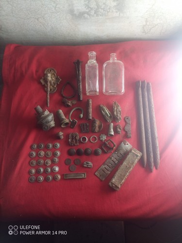 Ww1 german trench relics lot - lot,