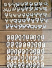 Swish Nylo Gliders & Hooks Pack of 50 to fit Swish Twin Glide or Old Metal Rails