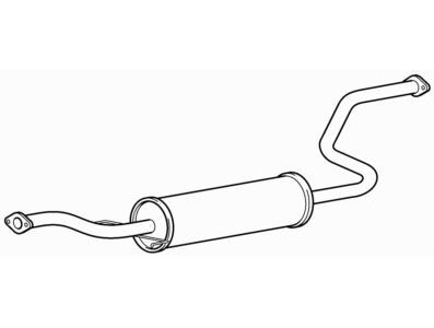 Quality centre exhaust middle - centre,