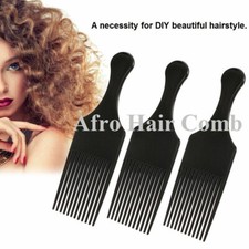 Afro Comb with Black Fist