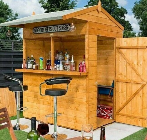 Rowlinson garden bar - garden,