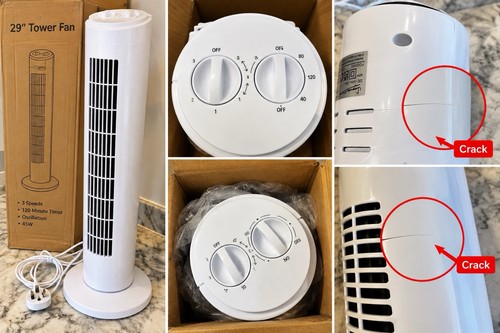 Oscillating tower fan - oscillating,